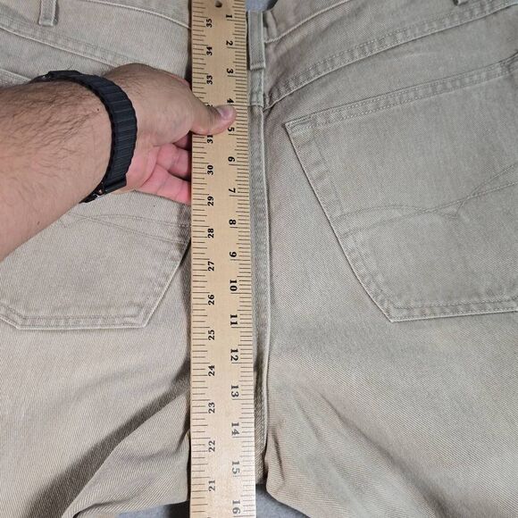 Vtg 90s Anchor Blue Jeans Mens 36x32 Beyond Baggy Denim Grunge Y2K 11" wide USA - Picture 10 of 12